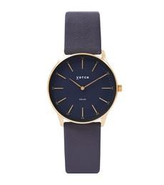 Gold & Black with Steel Grey Watch | Solar Classic via Votch