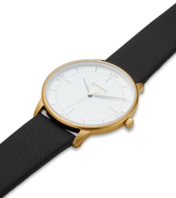 Gold & Black Watch | Aalto from Votch