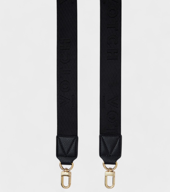 Votch Logo Bag Strap in black from Votch