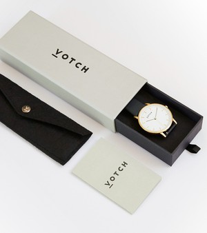 Rose Gold & Navy Watch | Moment from Votch