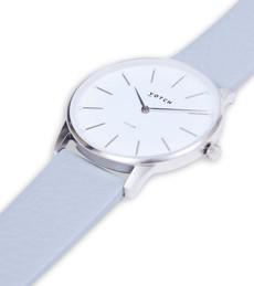 Silver & Dove Grey Watch | Solar Classic via Votch