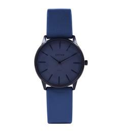 Black & Gun Metal with Navy Watch | Solar Classic via Votch