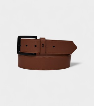 Marley Vegan Bio-Based Bamboo Classic belt in brown from Votch