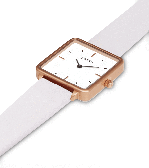 Rose Gold & Light Grey Watch | Kindred Gift Set from Votch