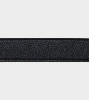 Olive Vegan Bio-Based Bamboo Classic belt in black from Votch