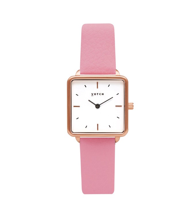 Rose Gold & Flamingo Pink Watch | Kindred from Votch