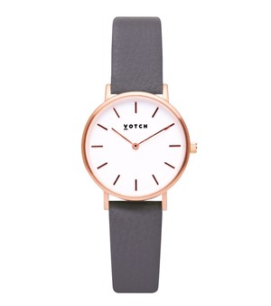 Rose Gold & Slate Grey Watch | Petite from Votch