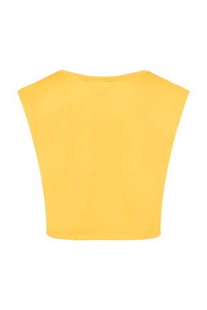 Cropped Dance Vest - Sunshine from Wellicious