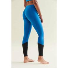 Easy Colour Block Leggings - Shoreline Blue/Caviar Black via Wellicious