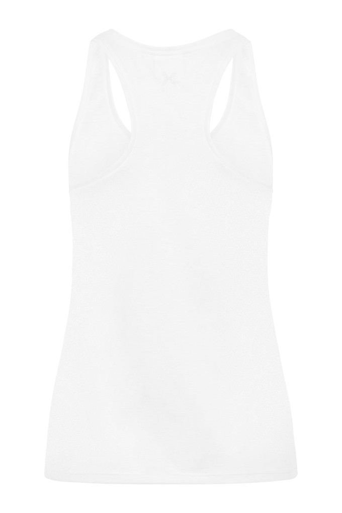 Racer Tank - Diamond White from Wellicious