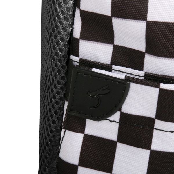 YLX Finch Backpack | Black &amp; White Damier from YLX Gear