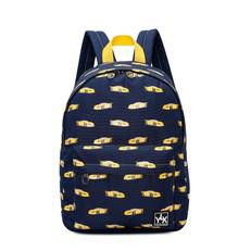 YLX Hemlock Backpack - Kids | Navy Blue &amp;amp;amp;amp;amp; Yellow cars via YLX Gear