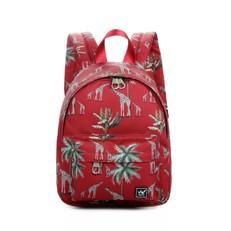 YLX Hemlock Backpack (S) | Kids | Bordeaux Giraffes via YLX Gear