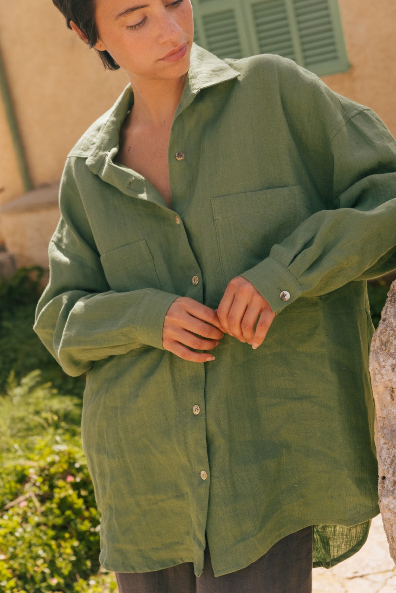 Linen blouse